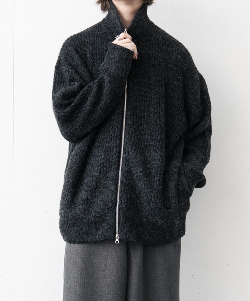 CASPER JOHN（キャスパージョン）の「Mohair wool drivers knit/モヘア