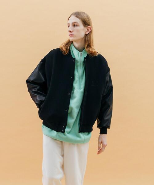 CITEN（シテン）の「＜CITEN＞5XLアワードブルゾン スタジャン