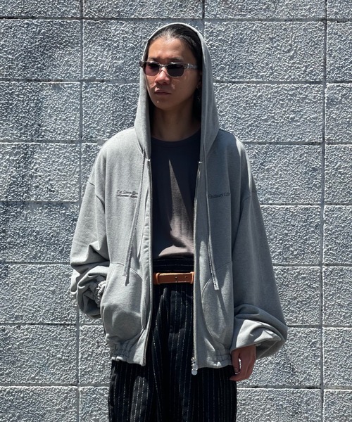 SHINYA KOZUKA/シンヤコズカ/ORDINARY OLD STYLE ZIP HOODIE（パーカー