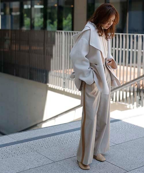 FRAY I.D（フレイアイディー）の「2wayフードショートリバーコート