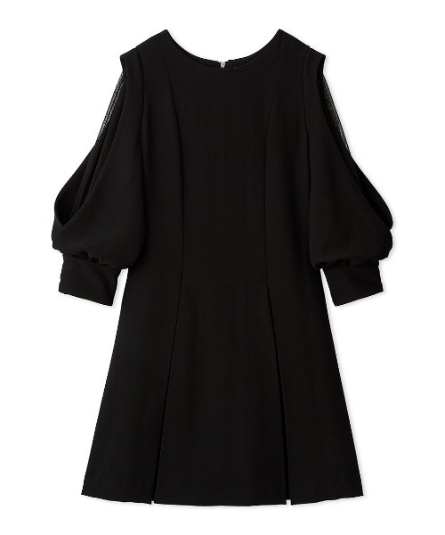 SNIDEL（スナイデル）の「シアーショルダーミニワンピース（ワンピース