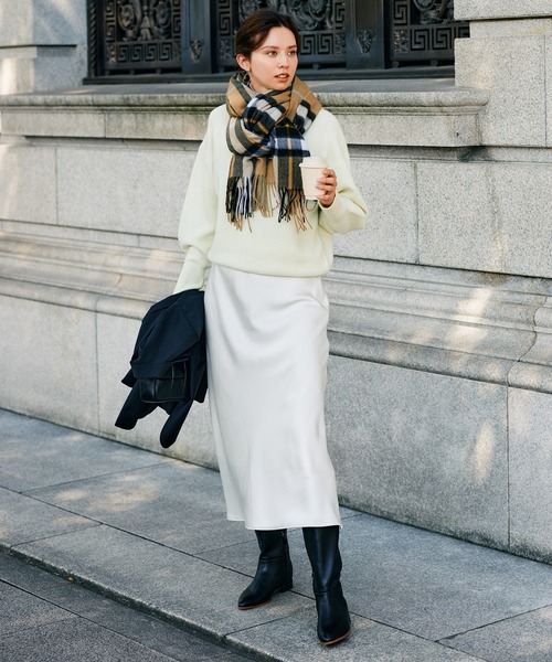 Mazell（マゼル）の「Mazell / 撥水加工インヒールロングブーツ