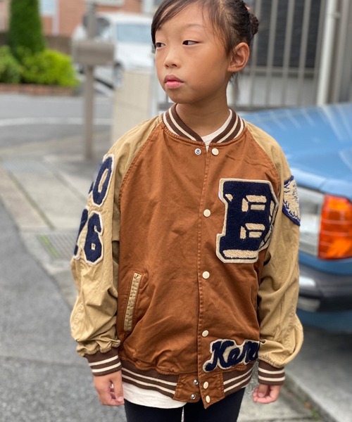 DENIMDUNGAREE ワッペンスタジャン 140 卸売りベビー・キッズ - denim