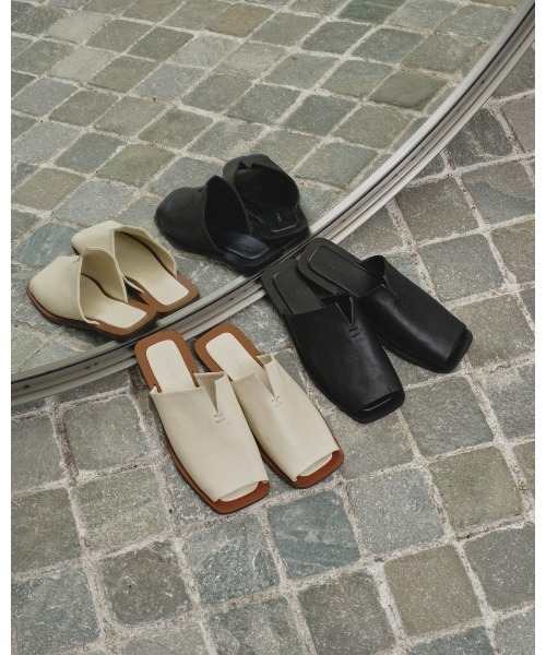 セール】Leather Slit Sandals（サンダル）｜TODAYFUL（トゥデイフル