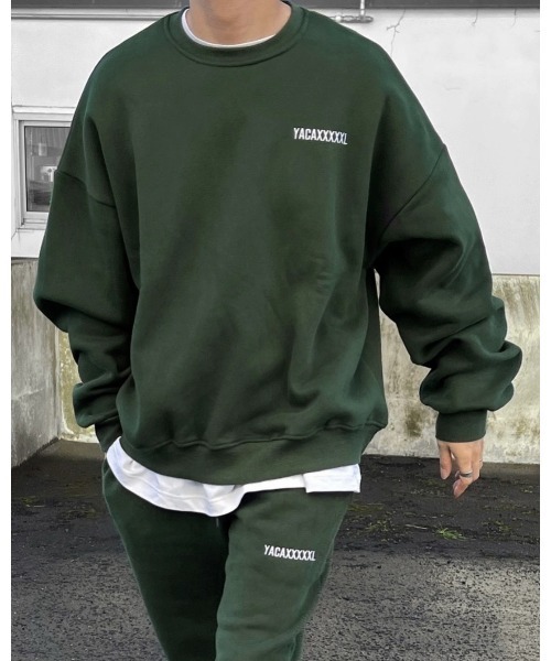 YACA（ヤーカ）の「EMBROIDERY LOGO SWEAT/エンブロイダリーロゴ