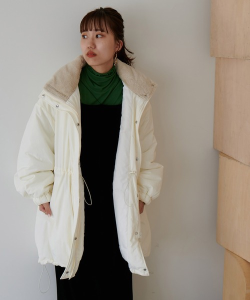 DISCOAT（ディスコート）の「中綿ミリタリーコート（モッズコート