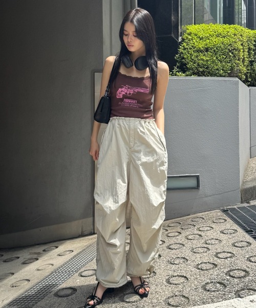MOUSSY BEP GUN GRAPHIC キャミソール BEP GUN GRAPHIC キャミソール