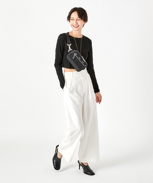 LeSportsac（レスポートサック）の「ESSENTIAL RECT XBODY ブラックC