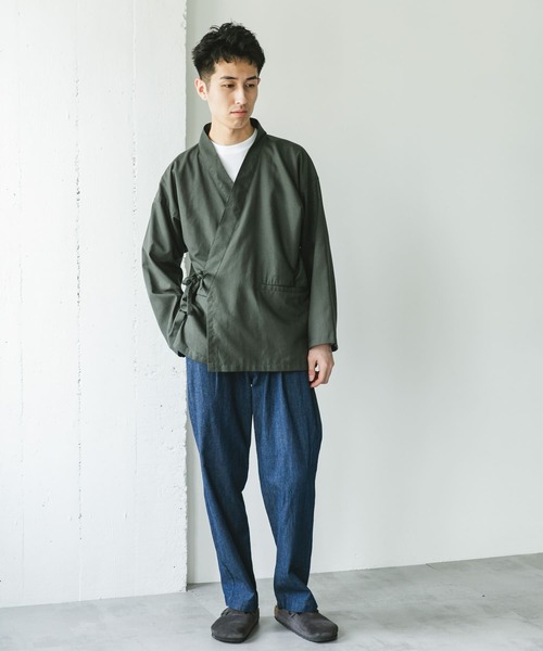 セール】『UR TECH 高機能リネン』半纏ジャケット（その他アウター