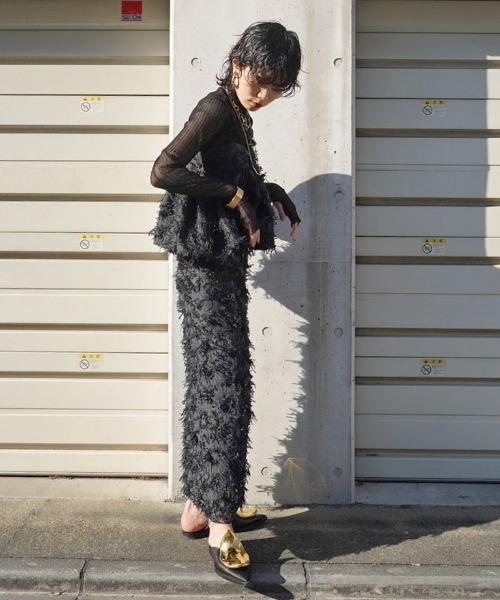 MECRE（メクル）の「ジャガードキャミソール（キャミソール）」 - WEAR