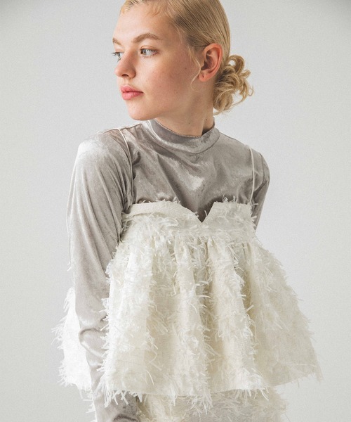 MECRE（メクル）の「ジャガードキャミソール（キャミソール）」 - WEAR