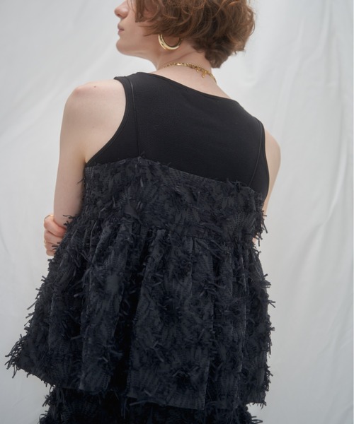 MECRE（メクル）の「ジャガードキャミソール（キャミソール）」 - WEAR