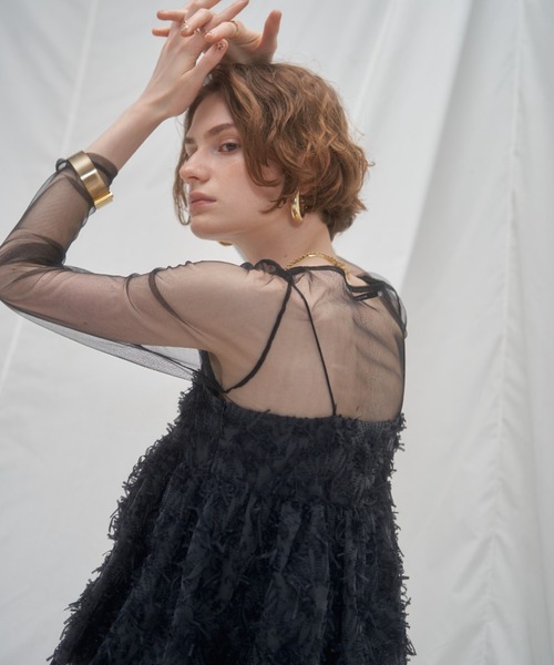 MECRE（メクル）の「ジャガードキャミソール（キャミソール）」 - WEAR