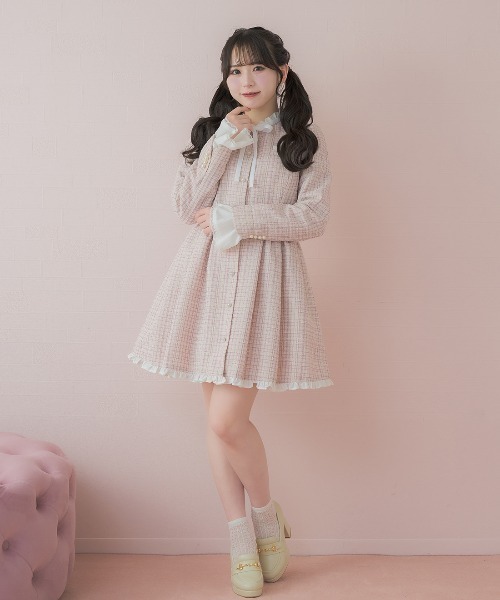 Love and classy tweed ワンピース（ワンピース）｜mellfy memory