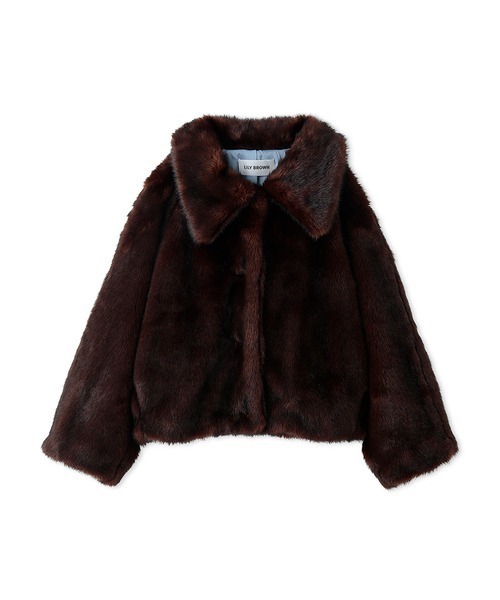 LILY BROWN（リリーブラウン）の「バリエーションショートボアコート