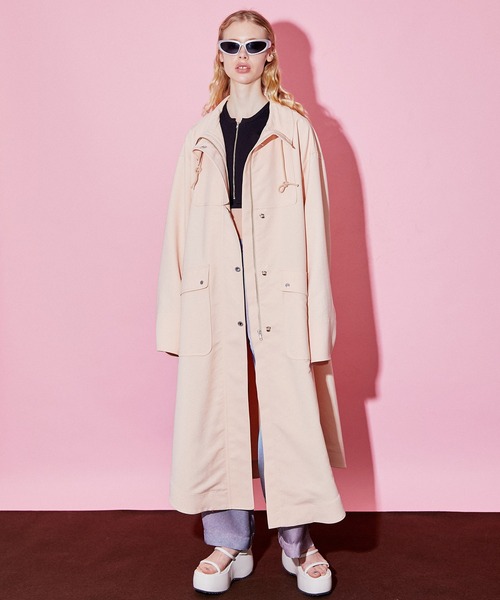 MAISON SPECIAL（メゾンスペシャル）の「Twist Button Maxi Mods Coat