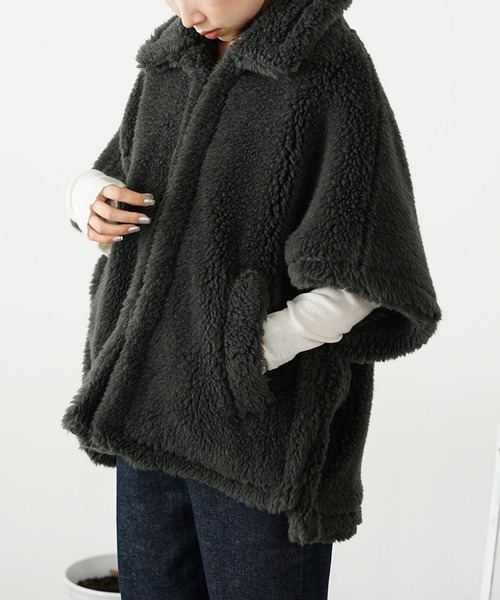 TICCA/ティッカ ウールファーポンチョ（ポンチョ）｜TICCA（ティッカ