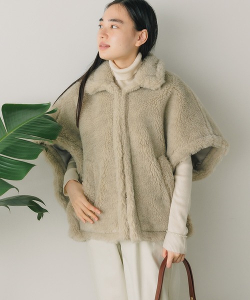 TICCA/ティッカ ウールファーポンチョ（ポンチョ）｜TICCA（ティッカ