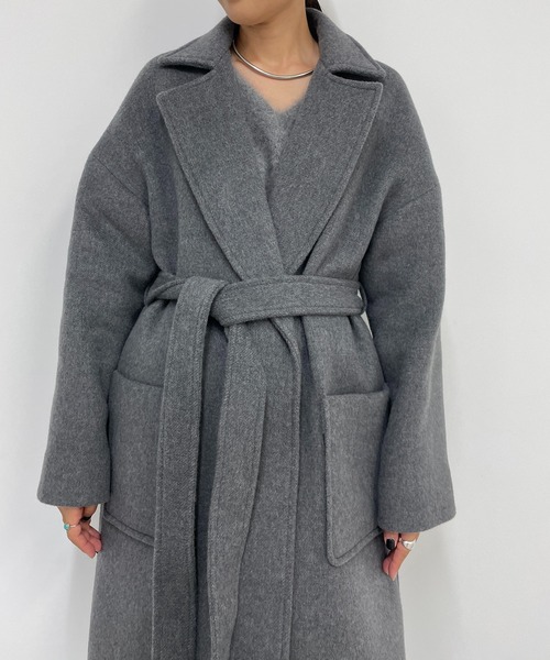 LOUNGEDRESS（ラウンジドレス）の「ダブルフェイスロングコート