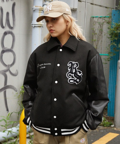 retock's】サガラワッペン/チェーンロゴ刺繍 ビッグシルエット