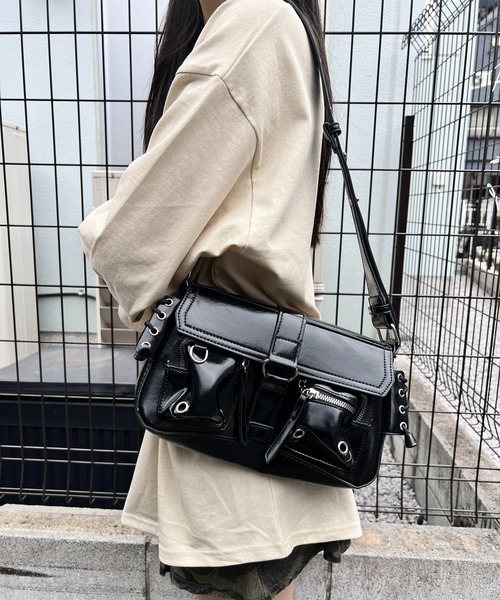 Figments（フィグメンツ）の「ダブルポケットショルダーバッグ