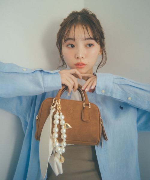 SNIDEL（スナイデル）の「ミニボストンバッグ（ショルダーバッグ