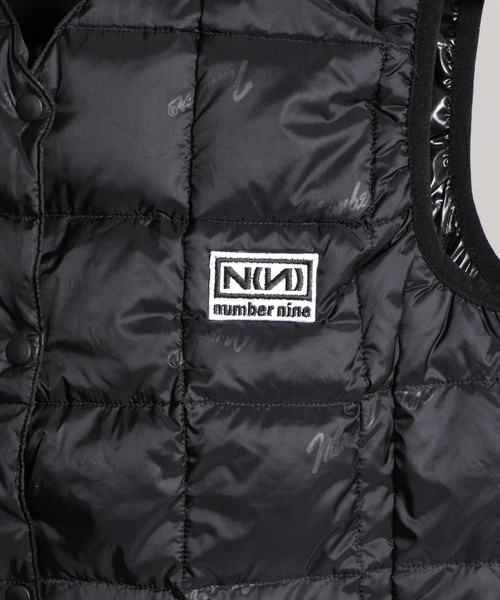 Number (N)ine ブラックダウンベスト size3 ダウンベスト