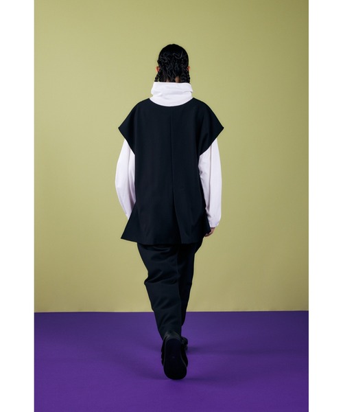 ENFOLD（エンフォルド）の「ダブルクロス カットレイヤープルオーバー