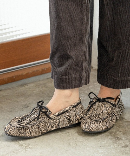 セール】オリジナルフリンジモカシンシューズ（モカシン/デッキ