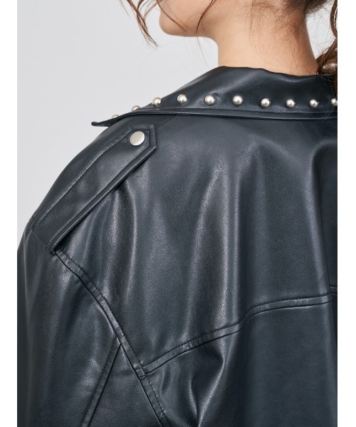 スタッズライダースジャケット（ライダースジャケット）｜Darich