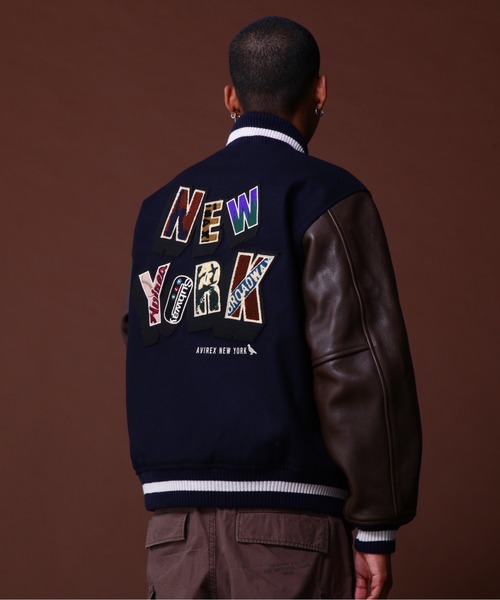 AVIREX（アヴィレックス）の「STADIUM JACKET NYC / スタジアム