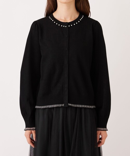 セール】シアーレイヤー カーディガン（カーディガン/ボレロ）｜TO BE