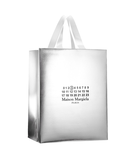 数量限定】レプリカ フレグランス ショッピングバッグ S（SILVER