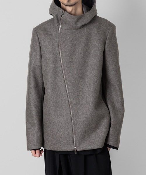 ATTACHMENT（アタッチメント）の「ウール・カシミヤ ダブルメルトン