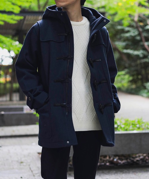 完売間近】ジップ ダッフル コート/Zip-Up Duffle Coat（ユニセックス