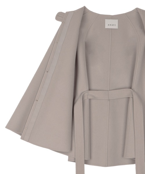ANAYI（アナイ）の「シャルムビーバーケープコート（ポンチョ）」 - WEAR