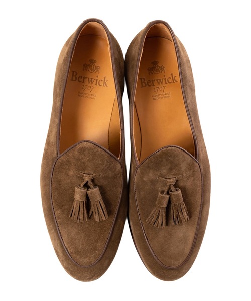 Berwick バーウィック タッセルローファー 4951 スパイゴムソール