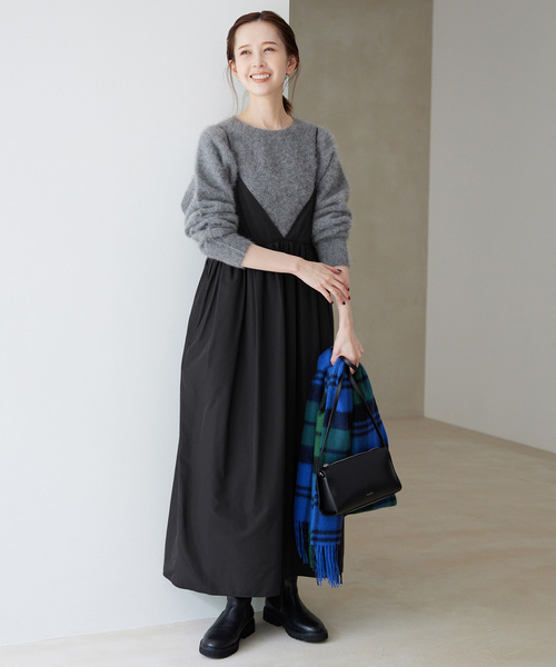 SLOBE IENA（スローブイエナ）の「《追加》タフタギャザーキャミ