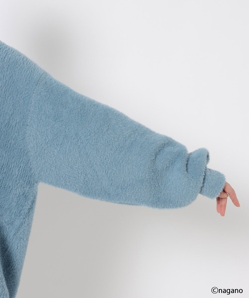 LOWRYS FARM（ローリーズファーム）の「ちいかわニットカーディガン