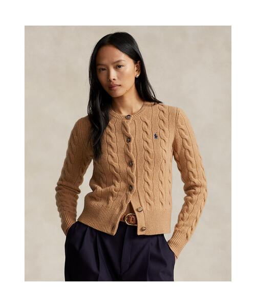 POLO RALPH LAUREN（ポロ ラルフ ローレン）の「ケーブルニット ウール