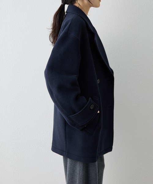 セール】【THE PAUSE】ミドルPコート（ピーコート）｜THE PAUSE（ザ