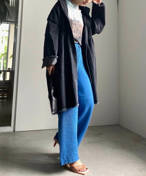 Ameri（アメリ）の「DENIM MOUNTAIN PARKA JACKET（デニムジャケット