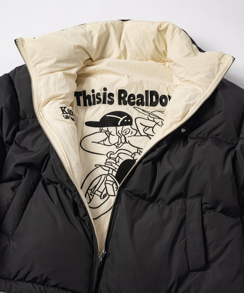 reversible down jacket / リバーシブルダウンジャケット（ダウン