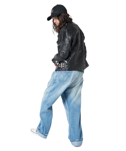 glamb（グラム）の「Mess denim / メスデニム（デニムパンツ）」 - WEAR