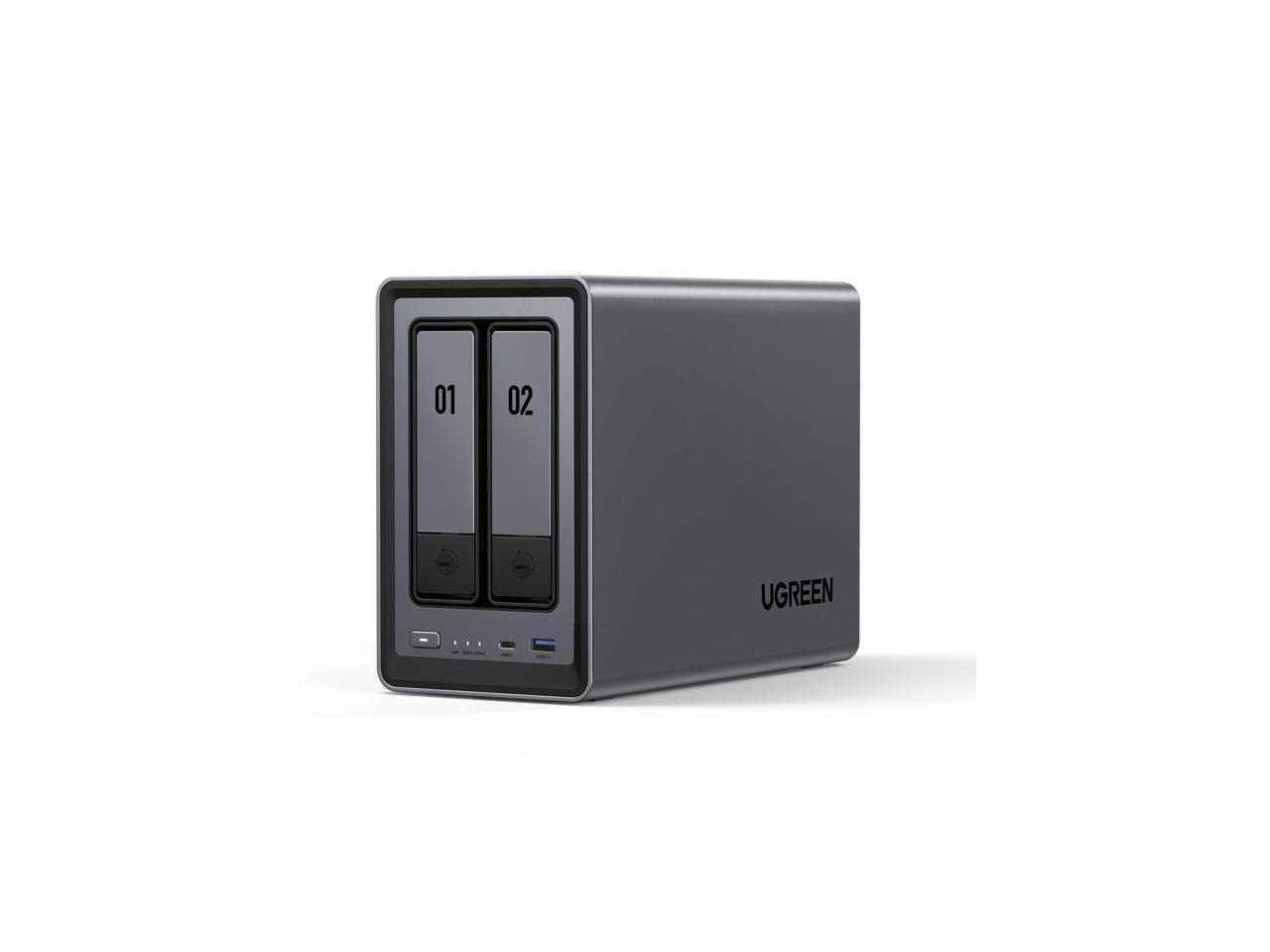 UGREEN NASync DXP2800, 2-Bay NAS with Intel N100 Quad-Core CPU (Up