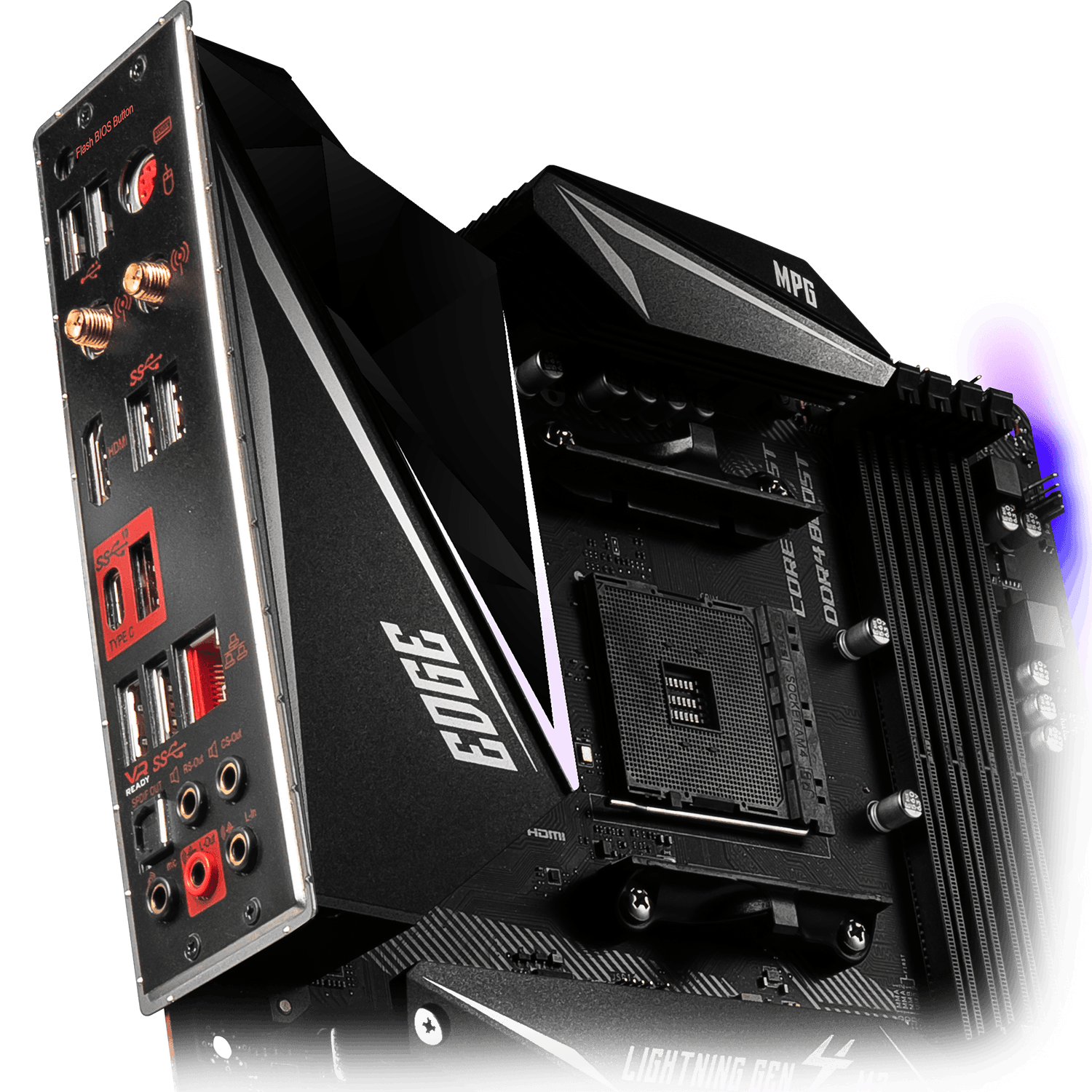 MSI MPG X570 GAMING EDGE WIFI ATX AMD Motherboard - Newegg.com