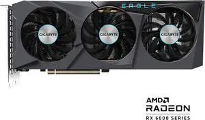 GIGABYTE Radeon RX 6600 XT EAGLE 8G Graphics Card, WINDFORCE 3X