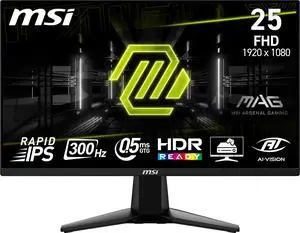 MSI 27'' Full HD 280Hz with AMD FreeSync Premium 0.5ms HDR Ready