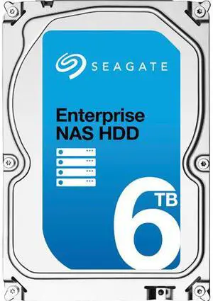 Seagate Enterprise NAS ST6000VN0001 6TB 7200 RPM 128MB Cache SATA