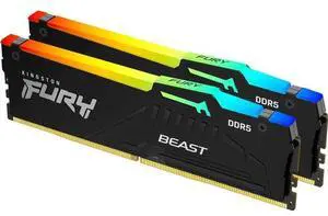 CORSAIR Vengeance RGB 32GB (2 x 16GB) 288-Pin PC RAM DDR5 5600